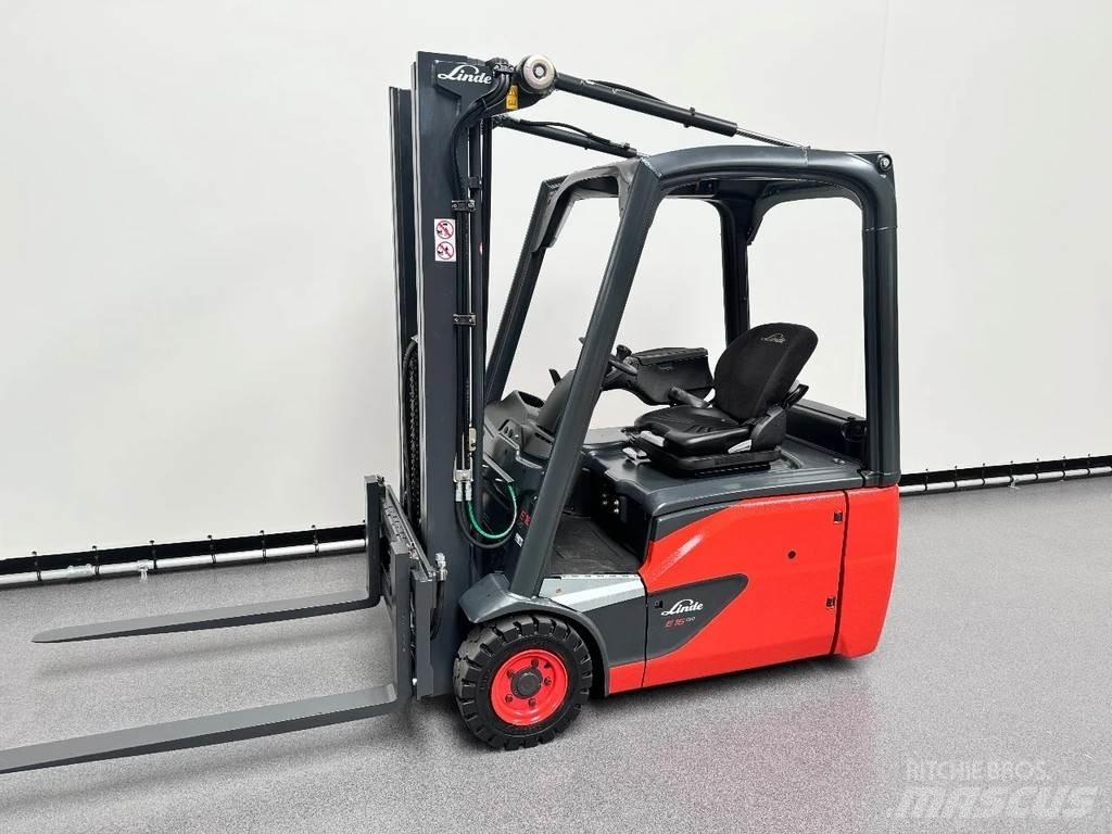 Linde 386 E 16-02 Carretillas de horquilla eléctrica