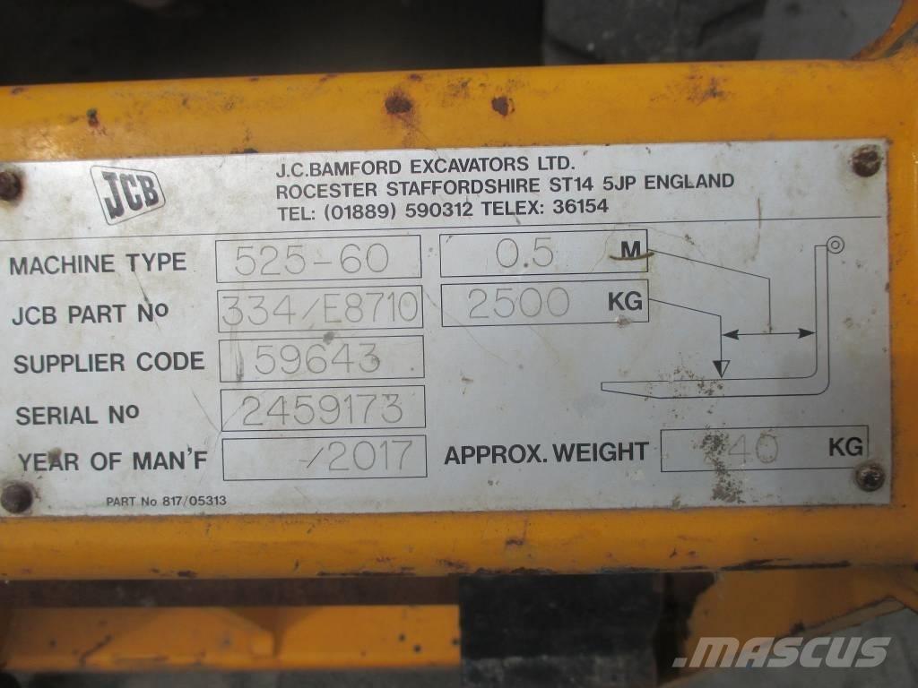 JCB 525-60 Carretillas telescópicas