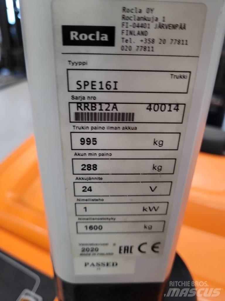Rocla SPE16i Apiladores eléctricos autopropulsados