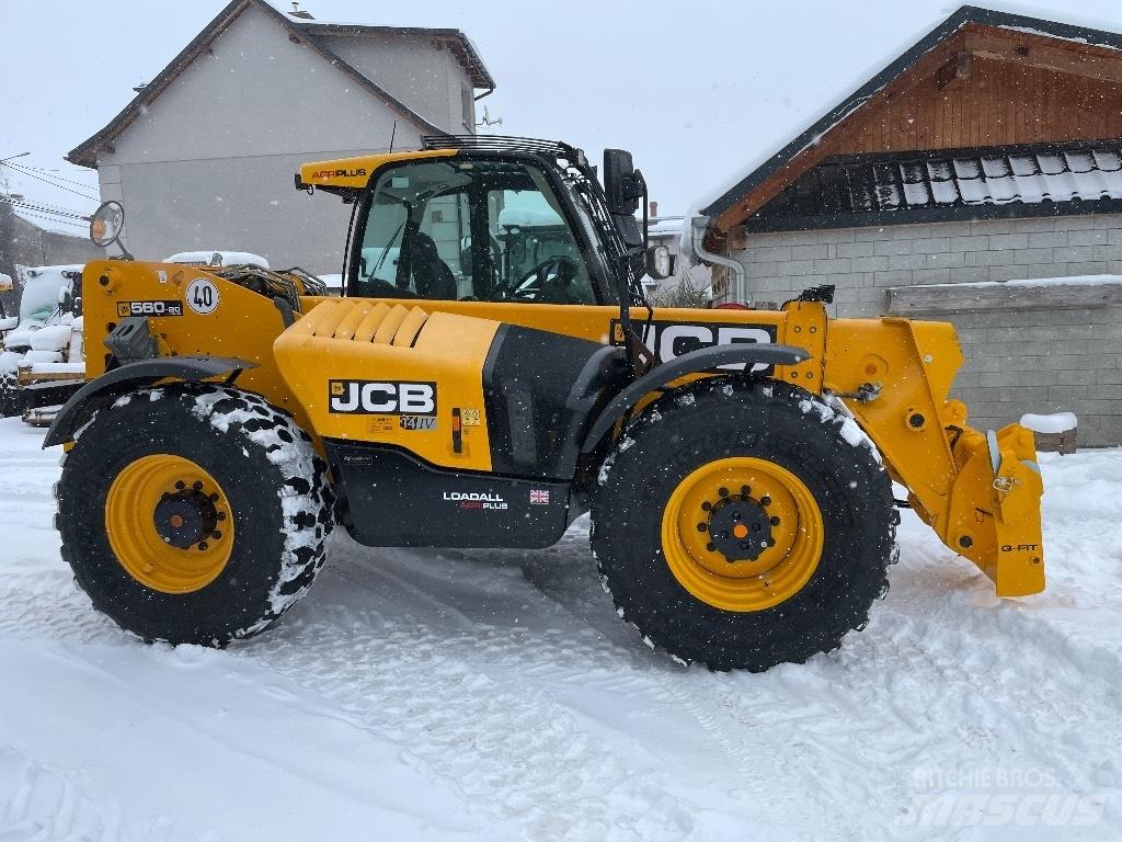 JCB 560-80 AGRI PLUS Manipuladores telescópicos agrícolas