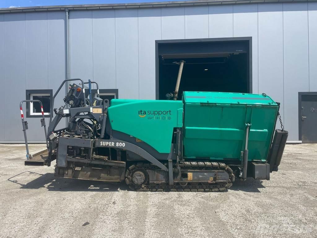 Vögele Super 800 Asfaltadoras