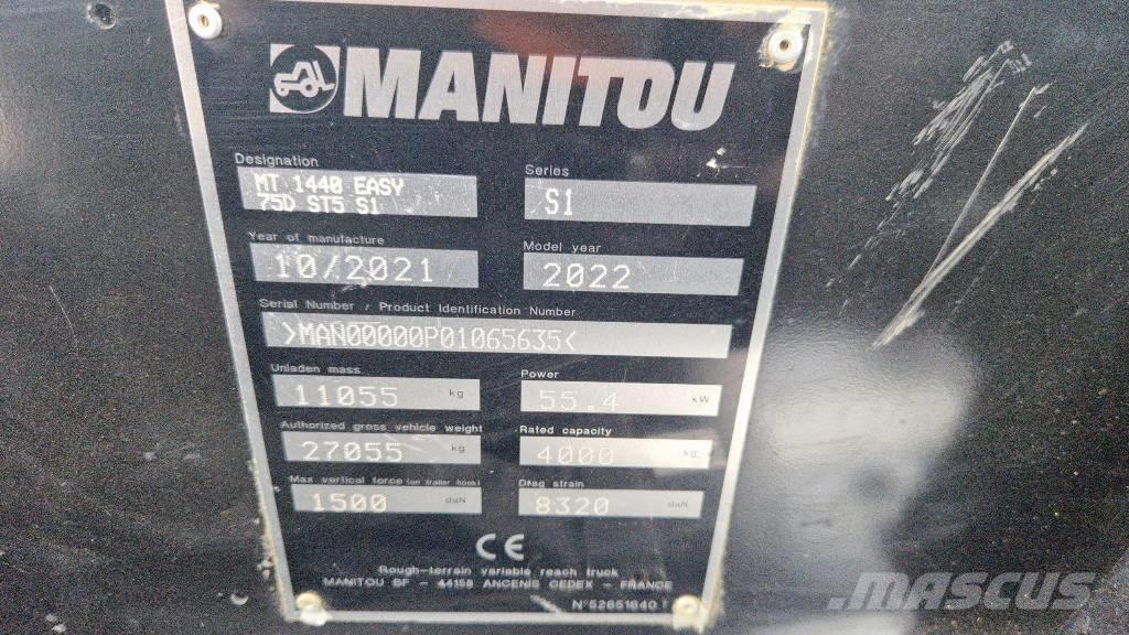 Manitou MT 1440 Carretillas telescópicas