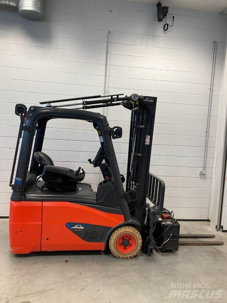Linde E16/386 Li-ION Carretillas de horquilla eléctrica