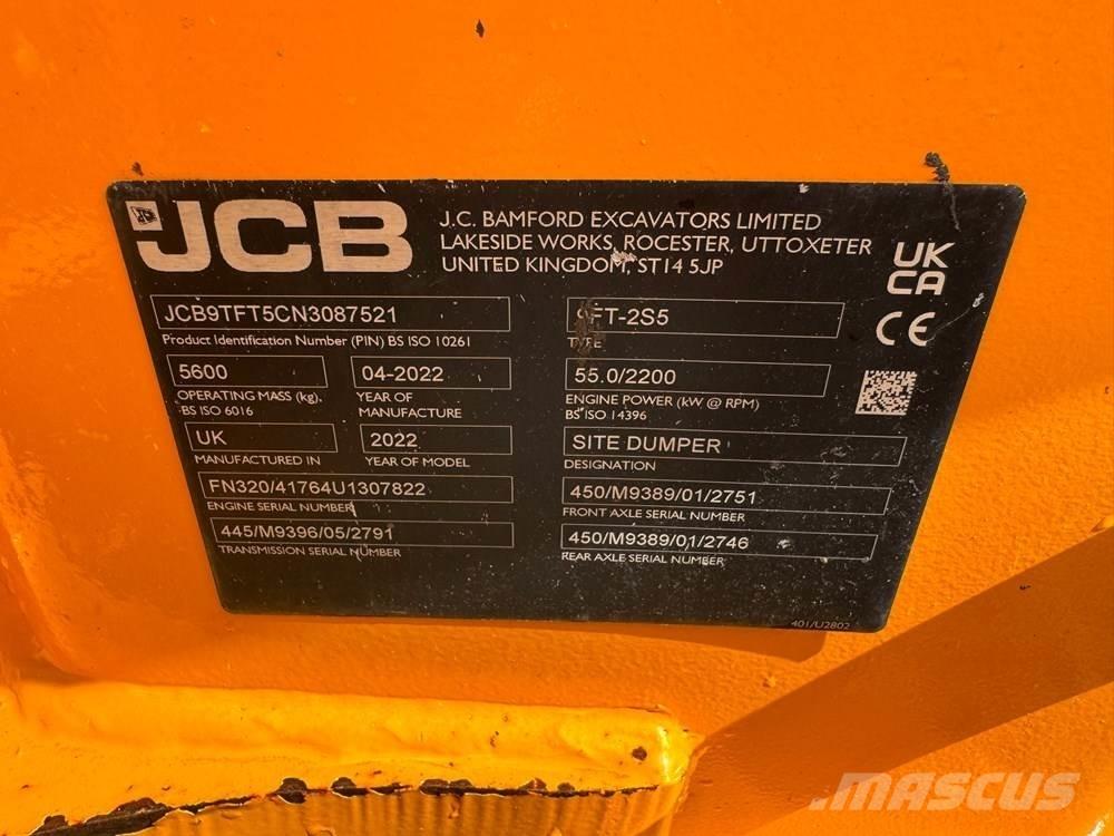 JCB 9T-2FT Dúmpers de obra