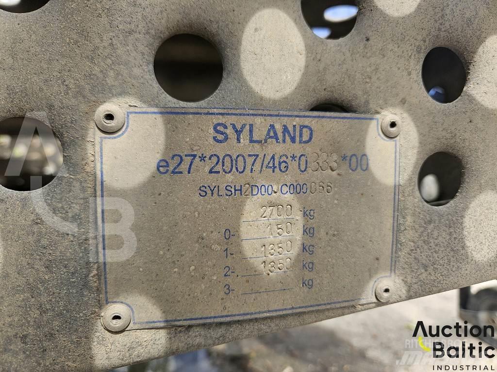  Syland SH2D Semirremolques con caja de lona