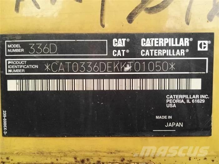 CAT 336 D Excavadoras de cadenas