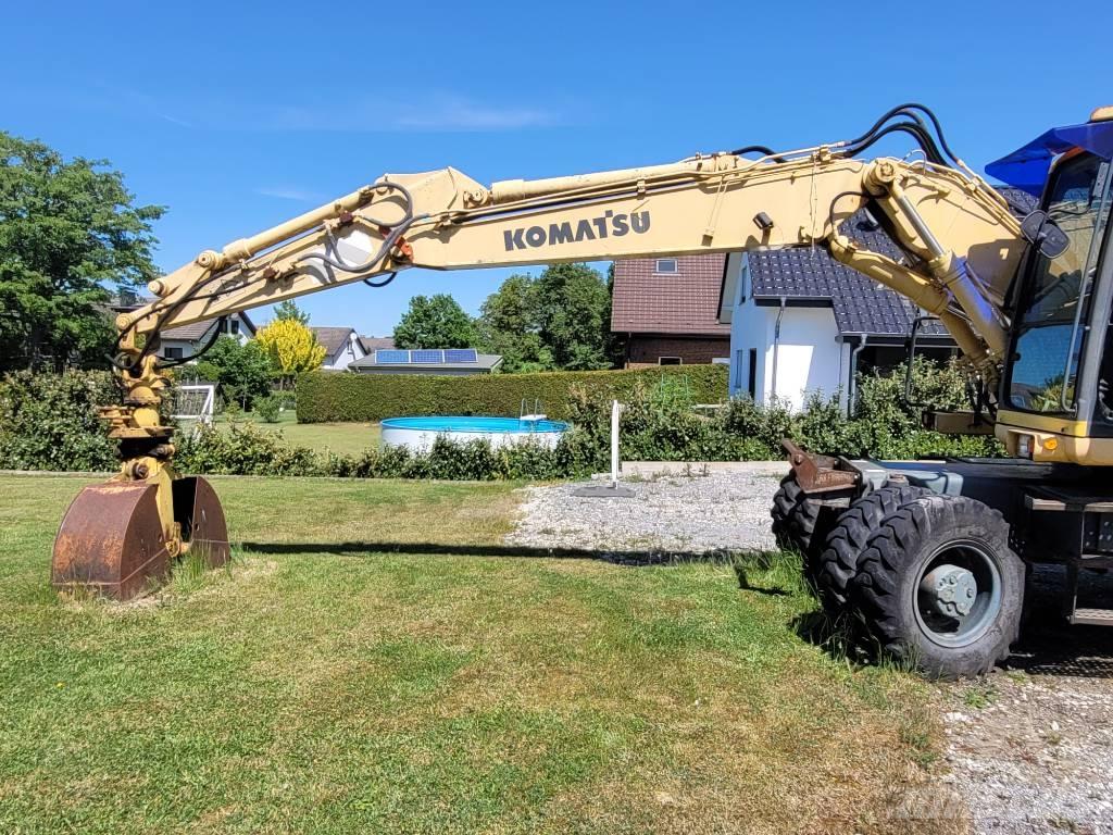 Komatsu PW160 ES-6K Excavadoras de ruedas