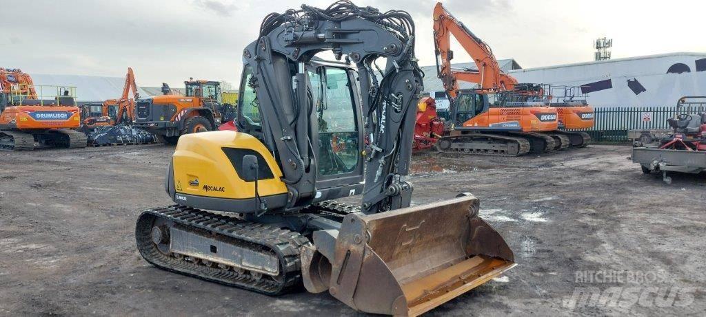 Mecalac 8MCR Mini excavadoras < 7t