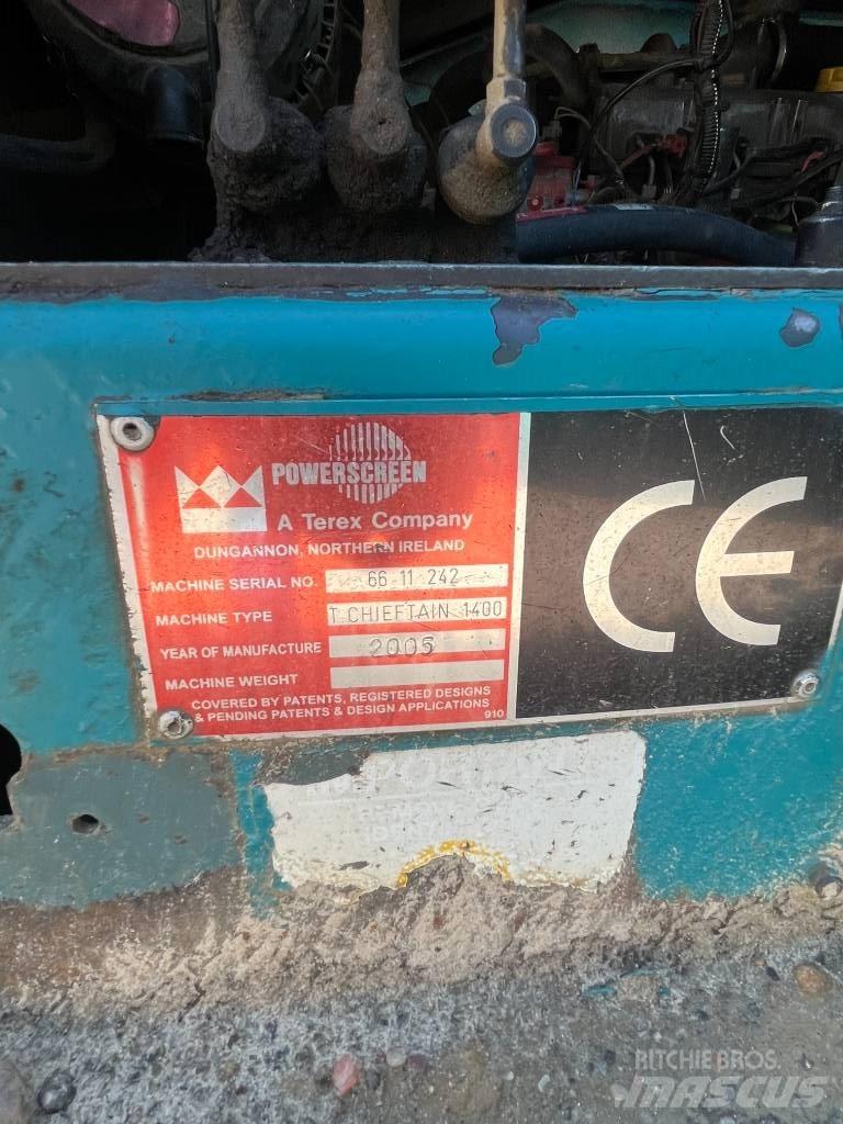 PowerScreen 1400 Cribas