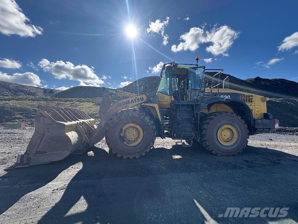 Komatsu WA 500-7 Cargadoras sobre ruedas