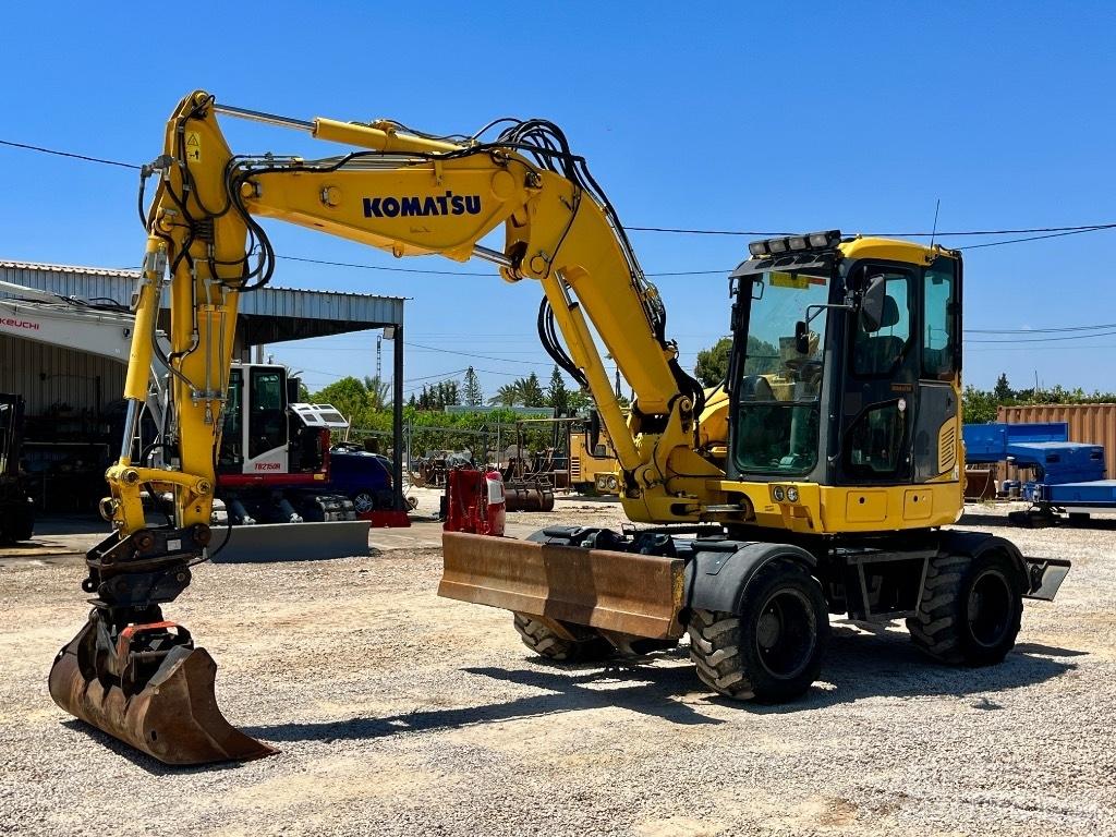 Komatsu PW 98 MR Excavadoras de ruedas