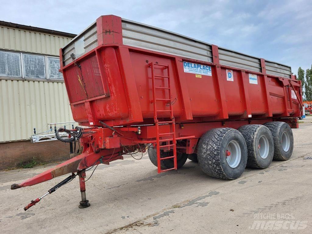 Delaplace 33 ton Remolques volquete