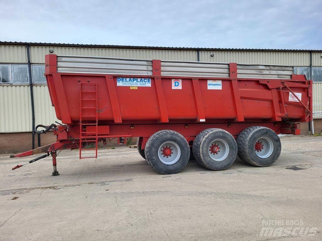 Delaplace 33 ton Remolques volquete