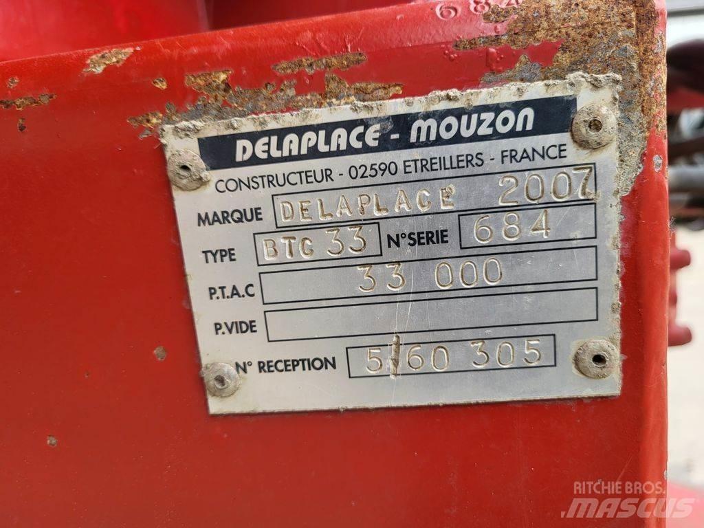 Delaplace 33 ton Remolques volquete