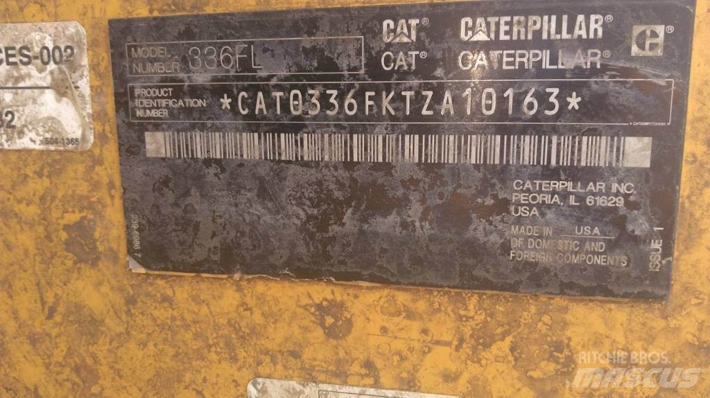 CAT 336 F L Excavadoras de cadenas