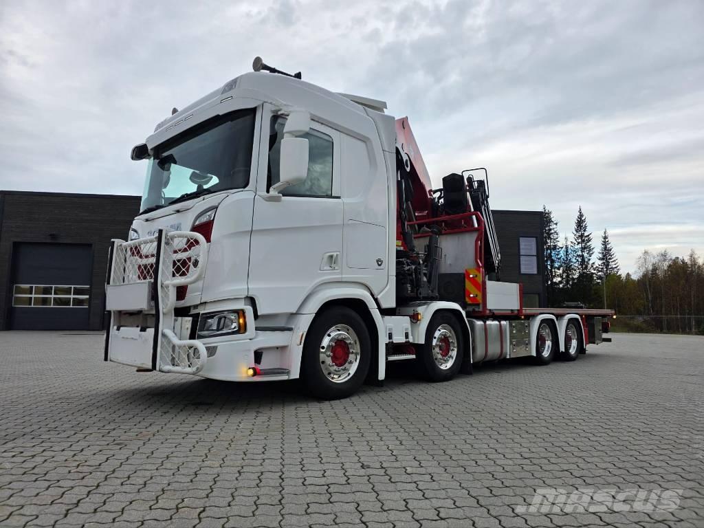 Scania R 650 Camiones grúa