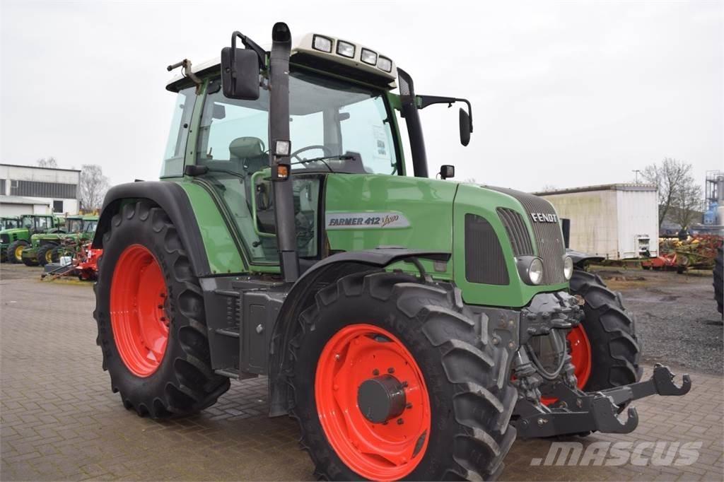 Fendt 412 Vario Tractores