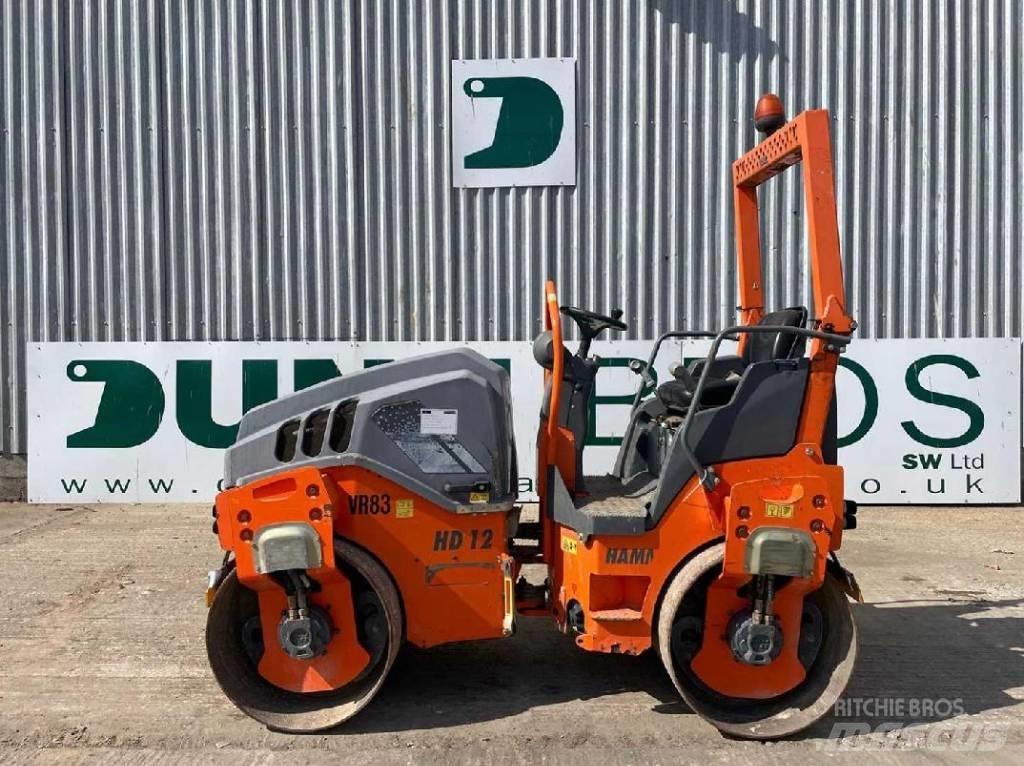 Hamm HD 12 Rodillos de doble tambor