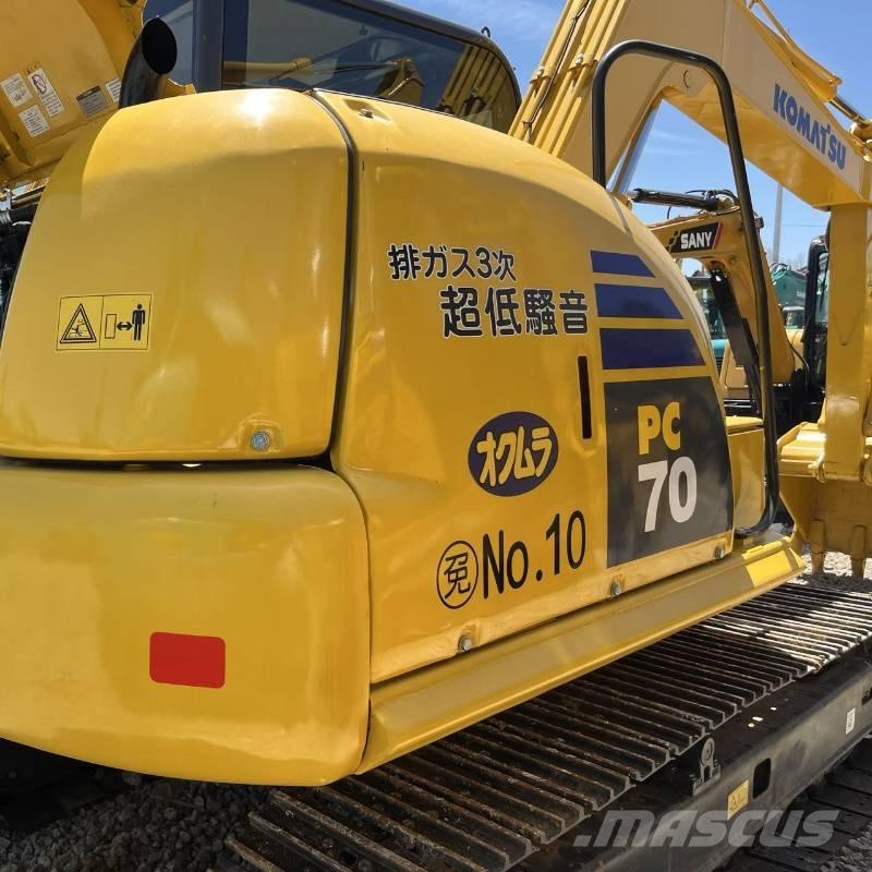 Komatsu PC 70 Excavadoras de cadenas