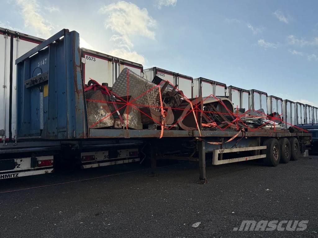 LAG O-3-40 01 Semirremolques de plataformas planas/laterales abatibles