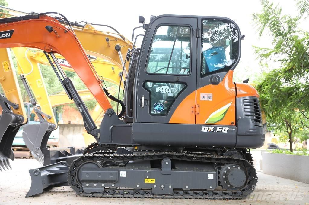 Develon DX 60 E-10 N Excavadoras de ruedas