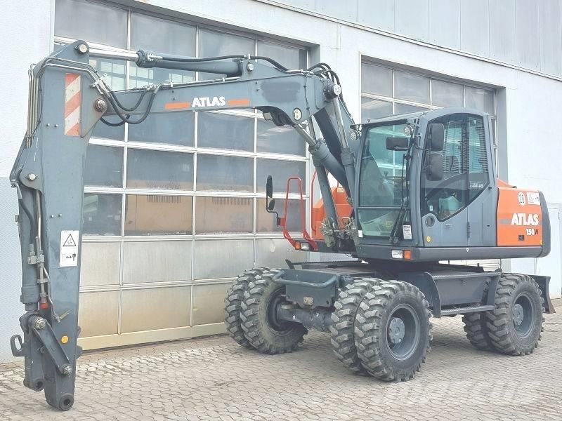 Atlas 150 W Excavadoras de ruedas