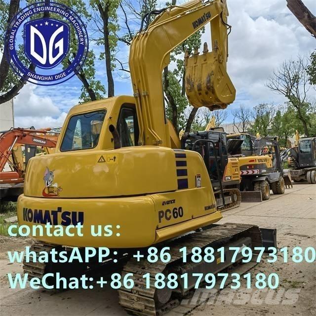 Komatsu PC 60-7C Excavadoras de cadenas