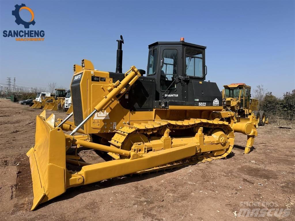 Shantui SD22 Buldozer sobre oruga