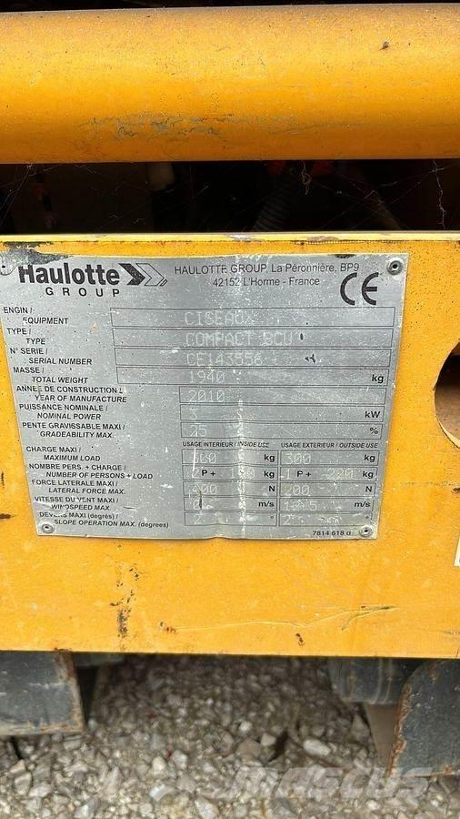 Haulotte Compact 8 Plataformas sobre camión