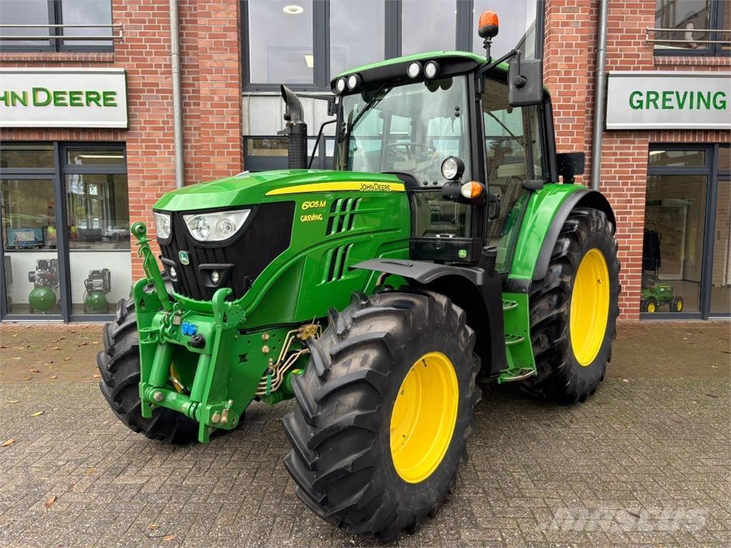 John Deere 6105M Tractores