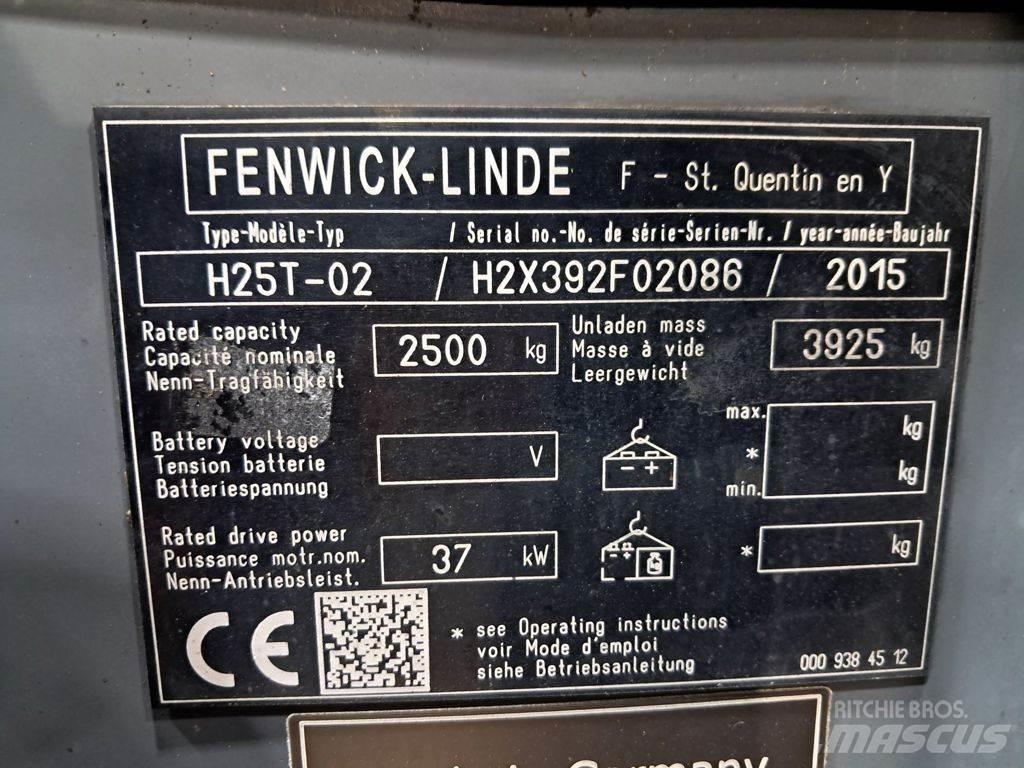 Linde H25T-02 Carretillas LPG