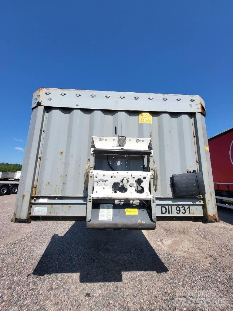 Krone Flatbed Nordic Semirremolques de plataformas planas/laterales abatibles