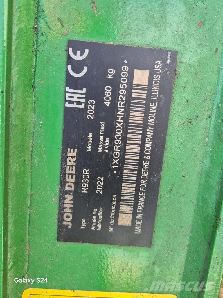 John Deere R930R Segadoras