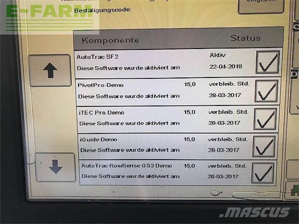 John Deere w660 Cosechadoras combinadas