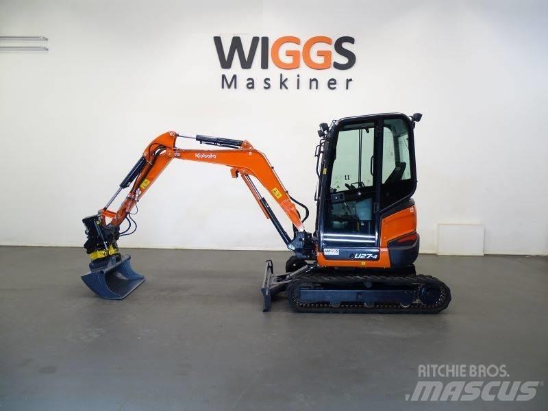 Kubota U 27-4 Mini excavadoras < 7t
