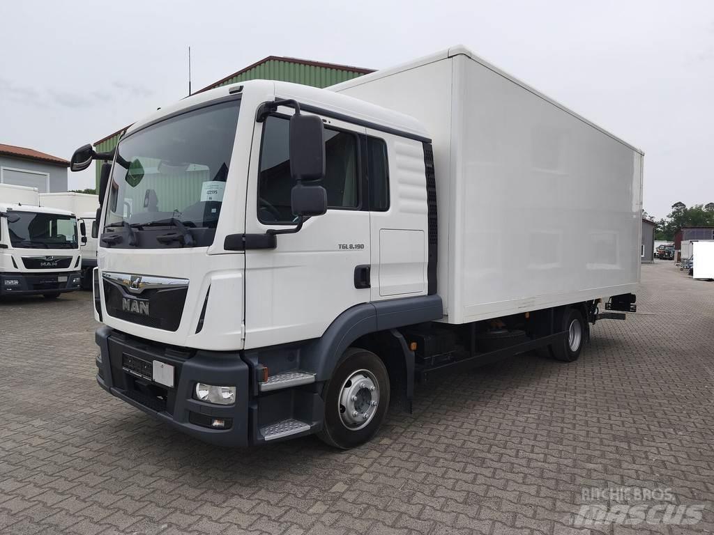 MAN TGL 8.190 Camiones caja cerrada