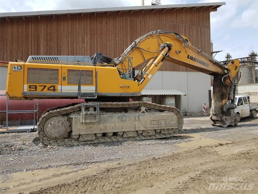 Liebherr R974 Excavadoras de cadenas