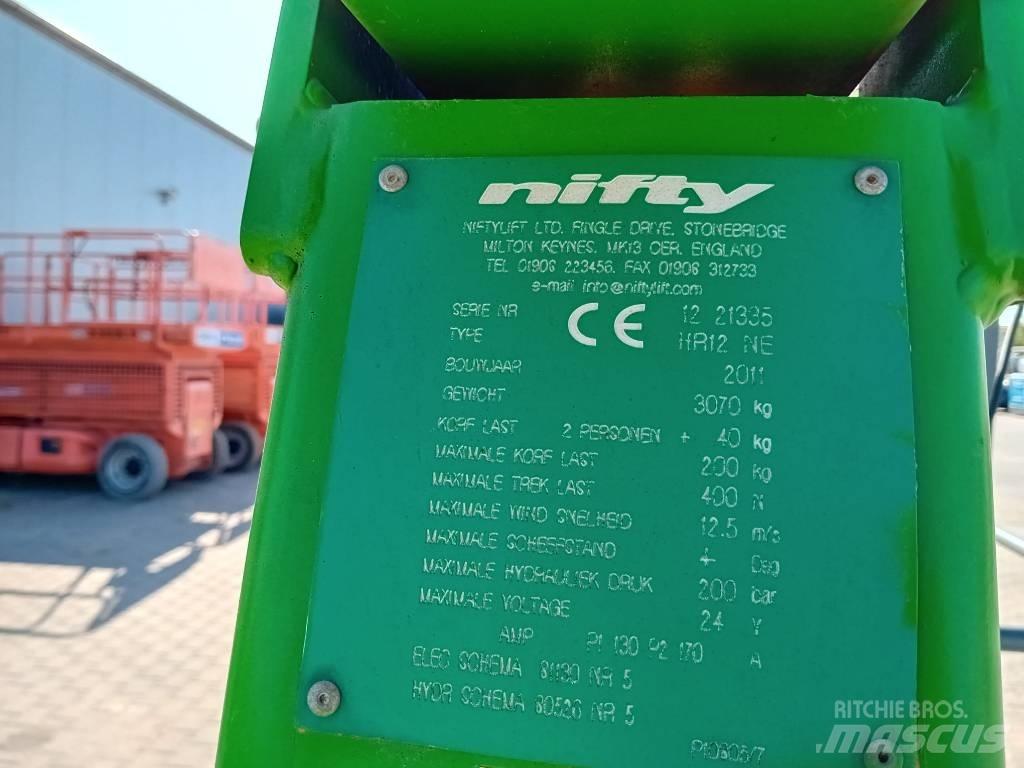 Niftylift HR 12 N E Plataforma de trabajo articulada