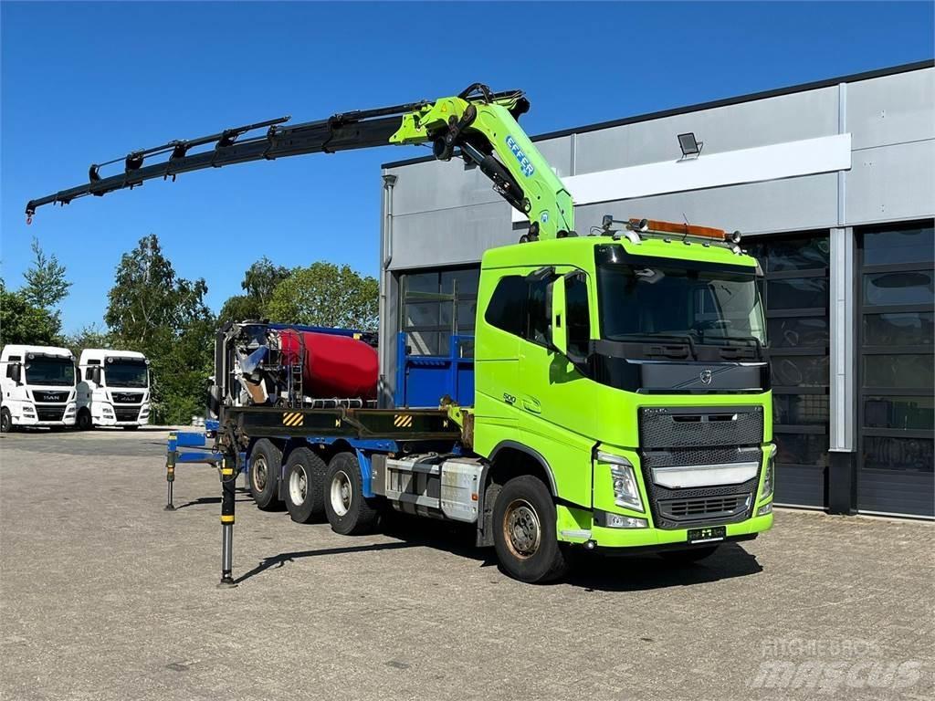 Volvo FH 500 8X4 Camiones grúa