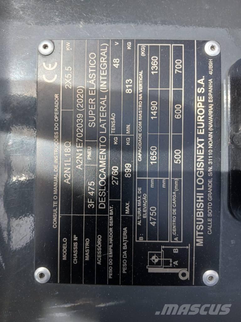 UniCarriers TX 3-18 Carretillas de horquilla eléctrica