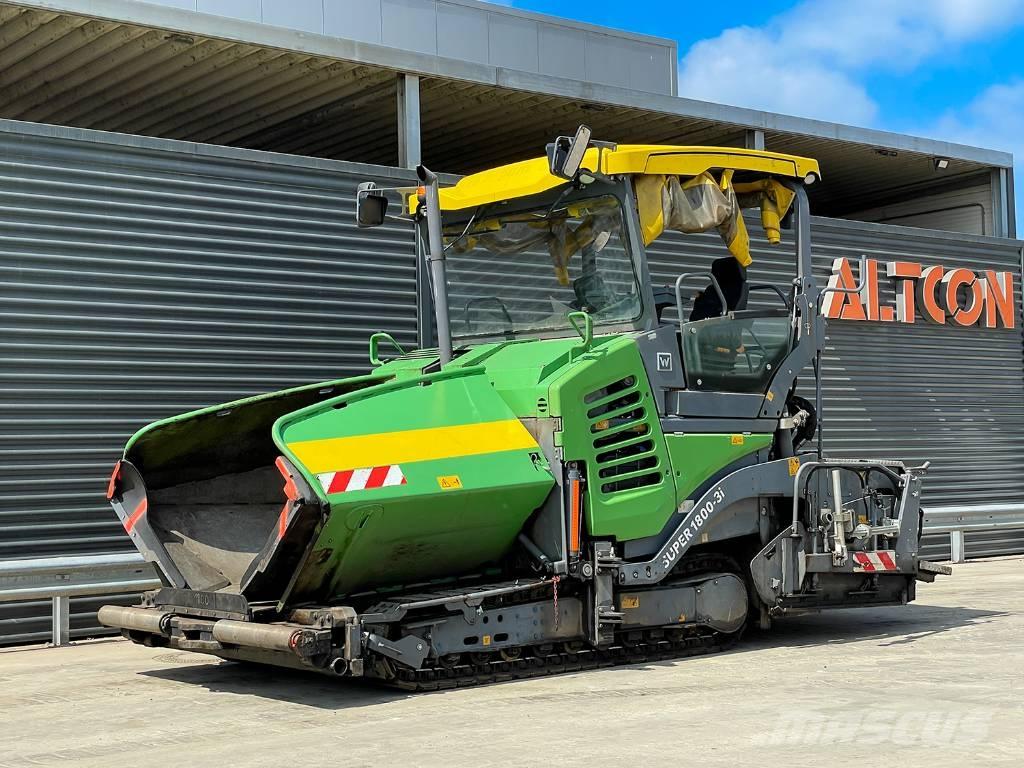 Vögele SUPER 1800-3I Asfaltadoras
