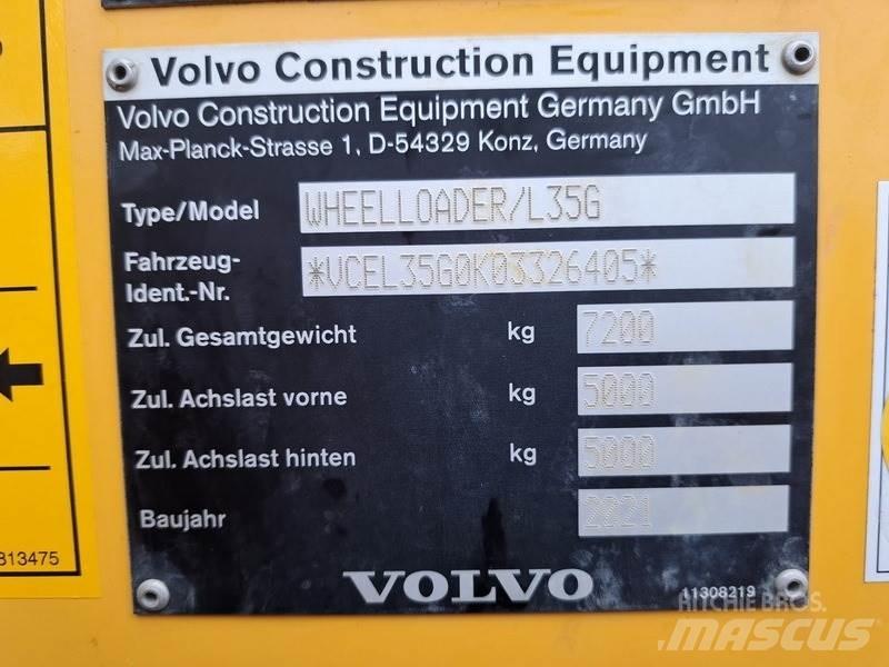 Volvo L 35 G Cargadoras sobre ruedas