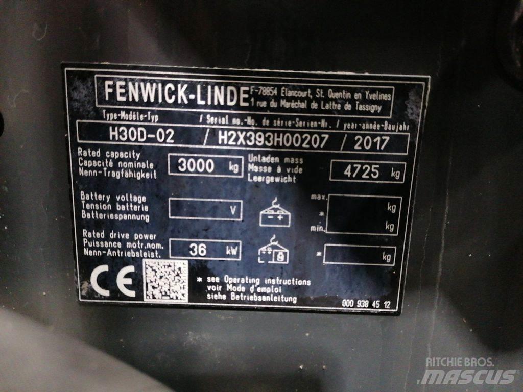 Linde H30D-02 Carretillas diesel