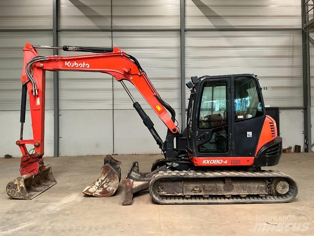 Kubota KX 080-4 Excavadoras 7t - 12t