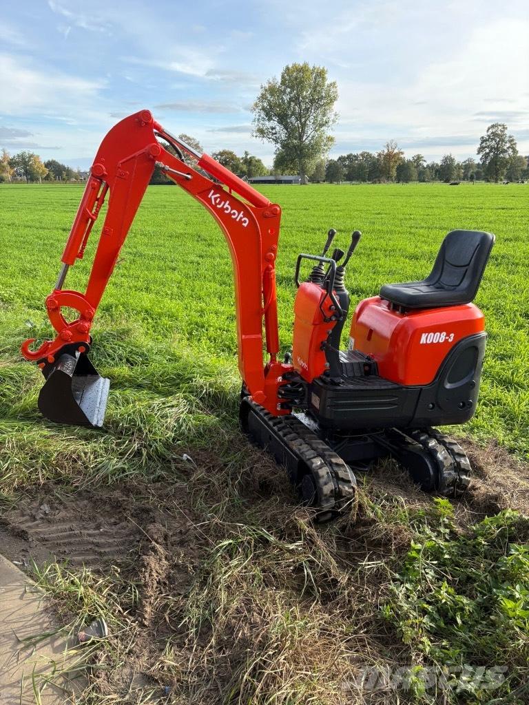 Kubota K 008-3 Mini excavadoras < 7t