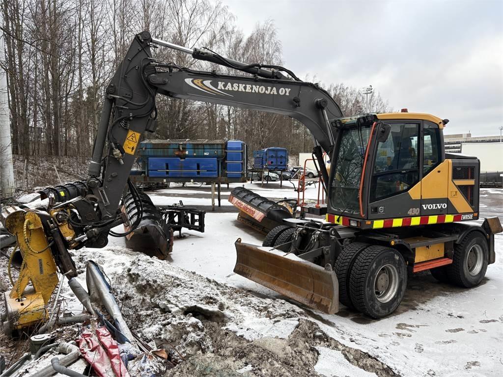 Volvo EWR 150 E Wheeled excavators
