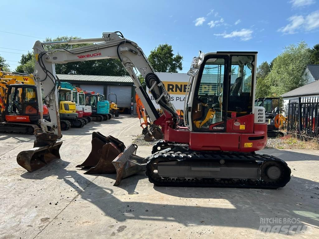Takeuchi TB 280 FR Excavadoras 7t - 12t
