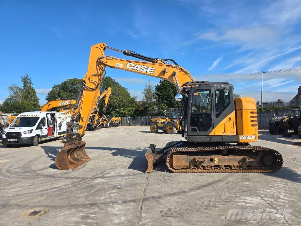 CASE CX145D (Blade) Excavadoras de cadenas