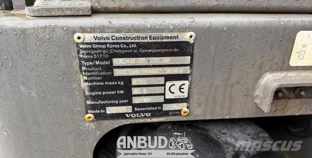 Volvo ECR 88 D Excavadoras de cadenas