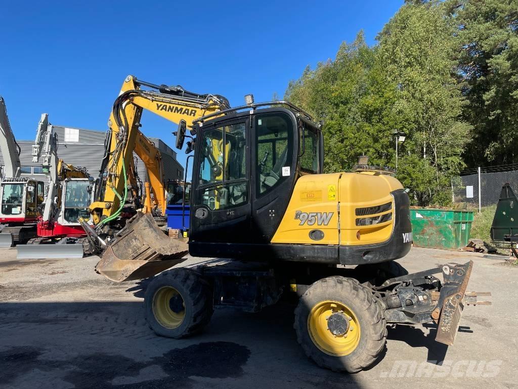 Yanmar B 95 W Excavadoras de ruedas